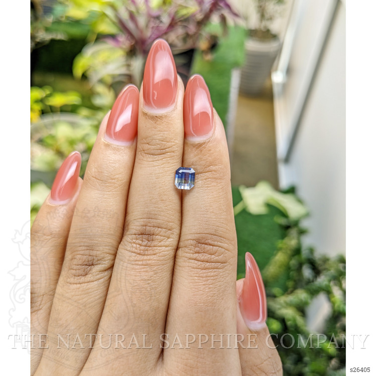 1.16 Ct. Bi Color Sapphire from Ceylon (Sri Lanka)