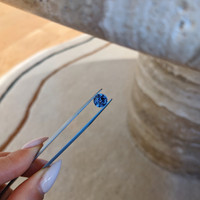 2.76 Ct. Blue Sapphire from Ceylon (Sri Lanka) Life Style