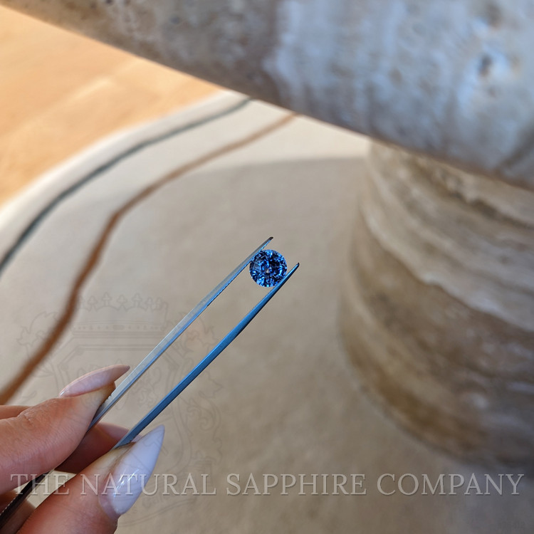 2.76 Ct. Blue Sapphire from Ceylon (Sri Lanka)