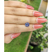 2.76 Ct. Blue Sapphire from Ceylon (Sri Lanka) Life Style