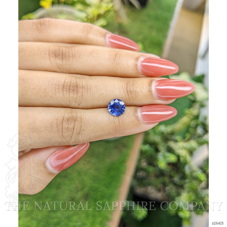 1.78 Ct. Blue Sapphire from Ceylon (Sri Lanka)