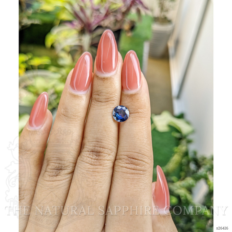 1.50 Ct. Blue Sapphire from Ceylon (Sri Lanka)