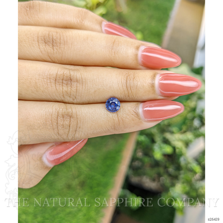 1.18 Ct. Blue Sapphire from Ceylon (Sri Lanka)