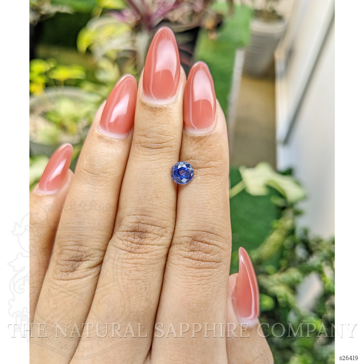 1.18 Ct. Blue Sapphire from Ceylon (Sri Lanka)