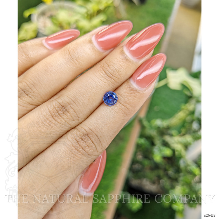 1.18 Ct. Blue Sapphire from Ceylon (Sri Lanka)