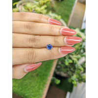 1.04 Ct. Blue Sapphire from Ceylon (Sri Lanka) Life Style