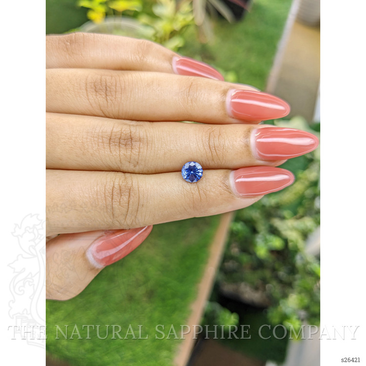 1.25 Ct. Blue Sapphire from Ceylon (Sri Lanka)