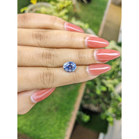 3.33 Ct. Blue Sapphire from Ceylon (Sri Lanka) Life Style