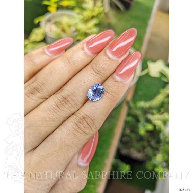 3.33 Ct. Blue Sapphire from Ceylon (Sri Lanka)