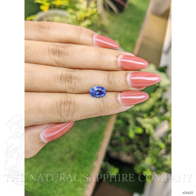 2.53 Ct. Blue Sapphire from Ceylon (Sri Lanka)