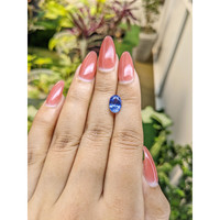 2.53 Ct. Blue Sapphire from Ceylon (Sri Lanka) Life Style