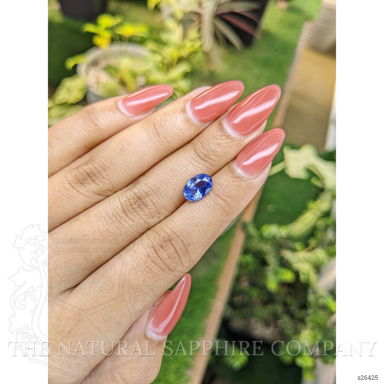 2.53 Ct. Blue Sapphire from Ceylon (Sri Lanka)