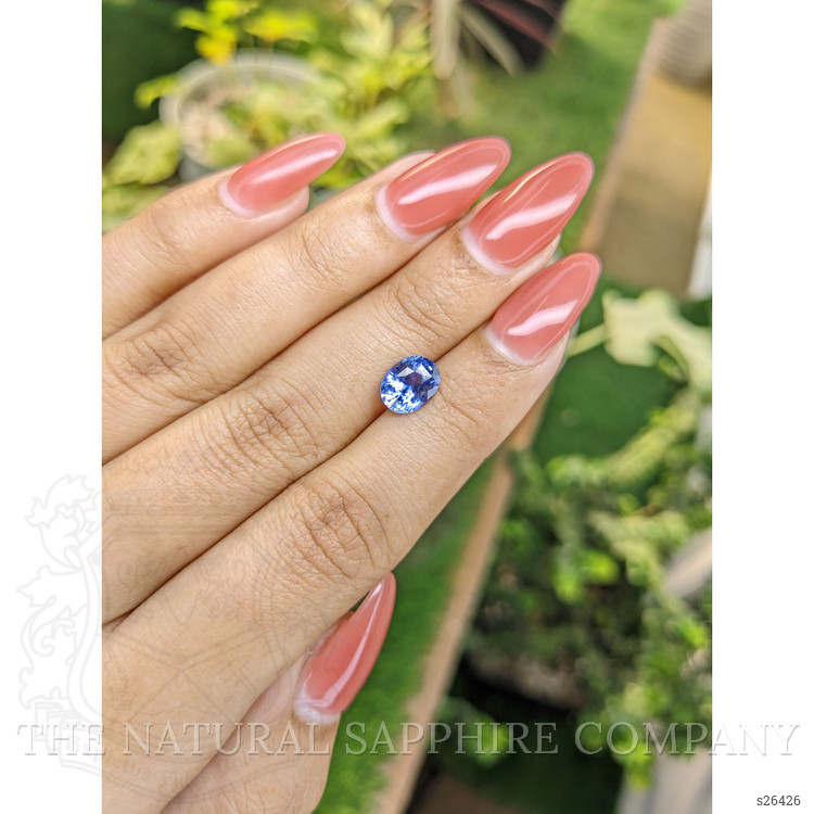 1.92 Ct. Blue Sapphire from Ceylon (Sri Lanka)