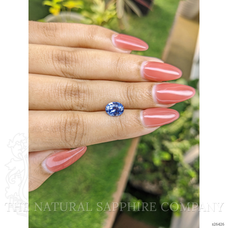 1.92 Ct. Blue Sapphire from Ceylon (Sri Lanka)