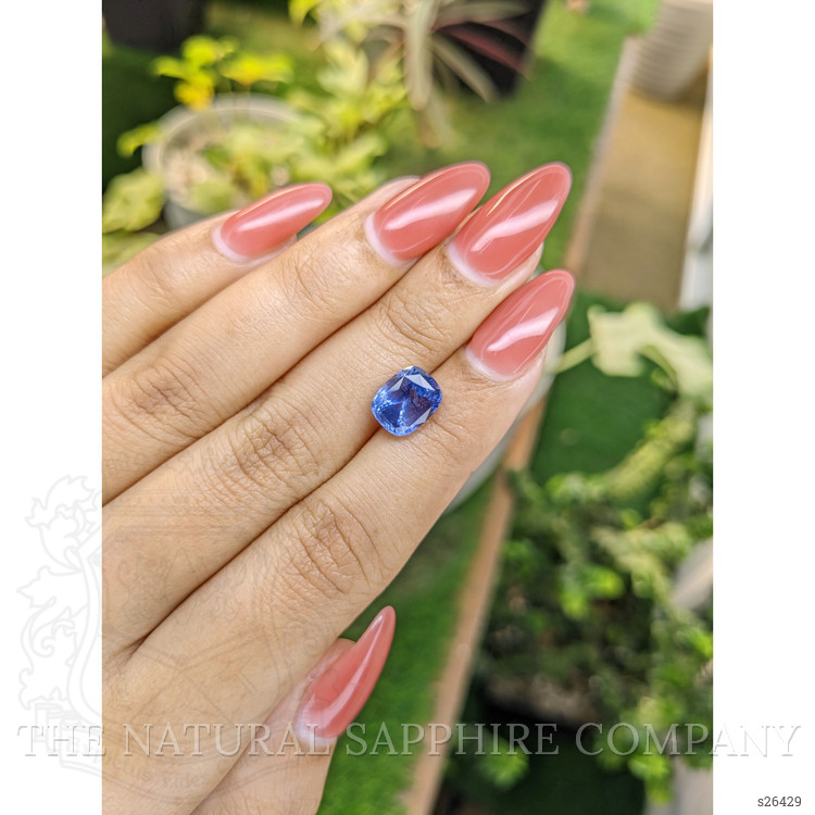 3.60 Ct. Blue Sapphire from Ceylon (Sri Lanka)
