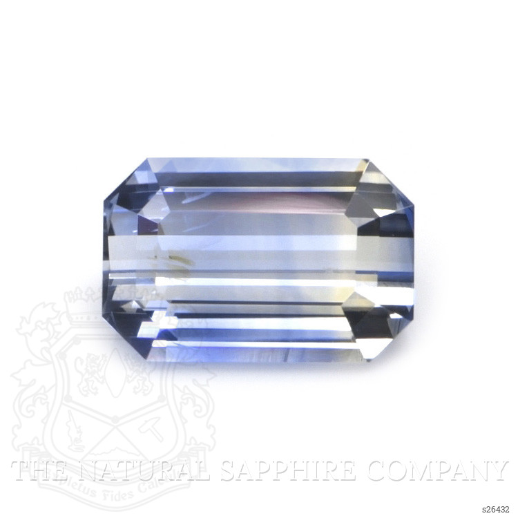 1.84 Ct. Bi Color Sapphire from Ceylon (Sri Lanka)