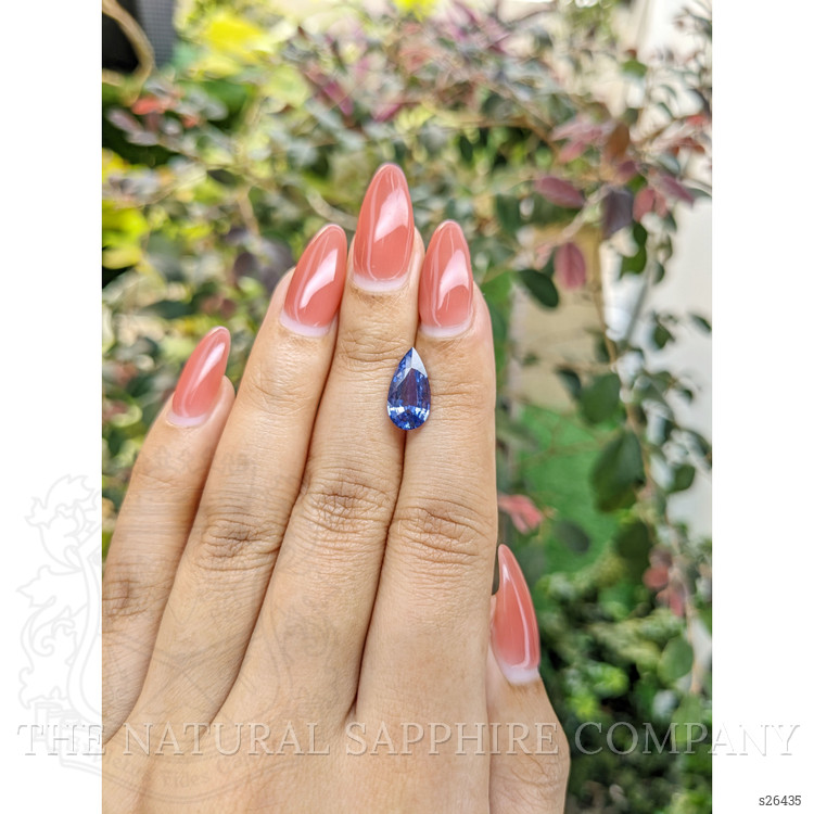 2.75 Ct. Blue Sapphire from Ceylon (Sri Lanka)