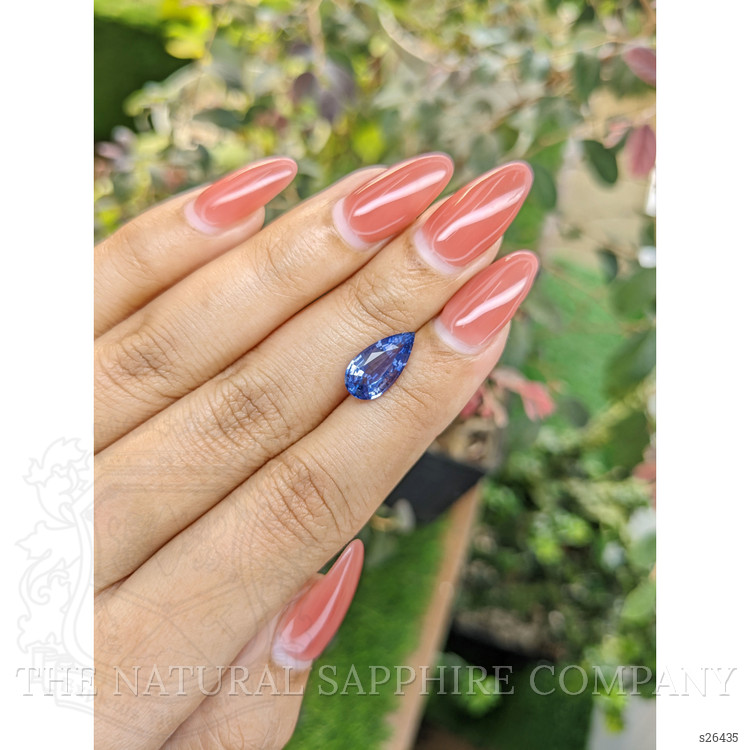 2.75 Ct. Blue Sapphire from Ceylon (Sri Lanka)