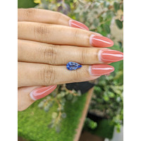 2.91 Ct. Blue Sapphire from Ceylon (Sri Lanka) Life Style