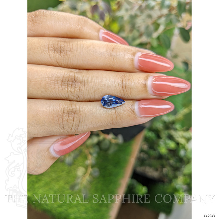 2.36 Ct. Blue Sapphire from Ceylon (Sri Lanka)