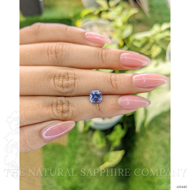 1.84 Ct. Violet Sapphire from Ceylon (Sri Lanka)