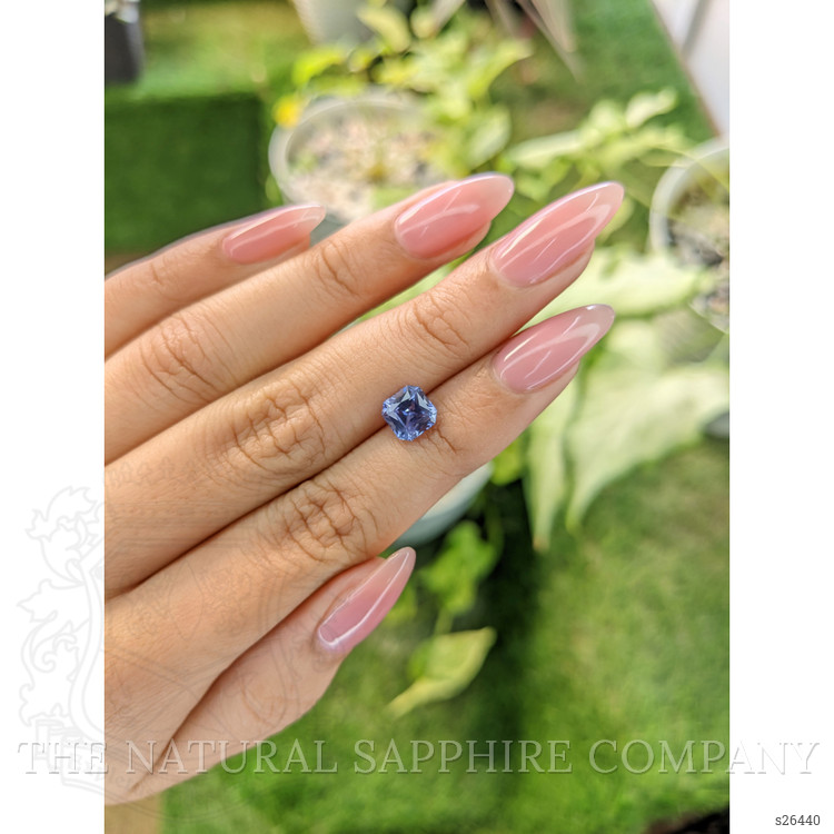 1.84 Ct. Violet Sapphire from Ceylon (Sri Lanka)