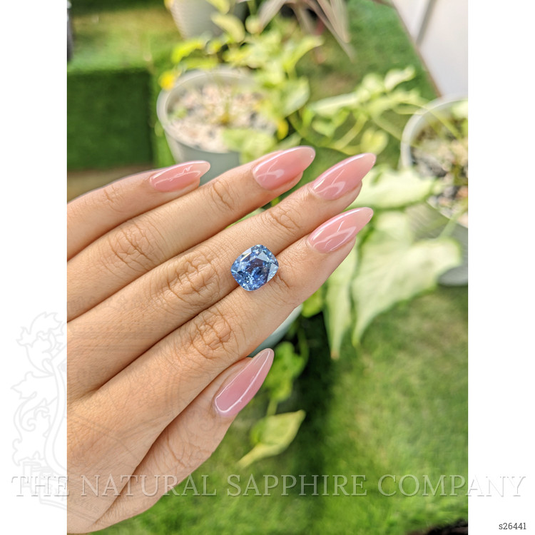 6.02 Ct. Blue Sapphire from Ceylon (Sri Lanka)