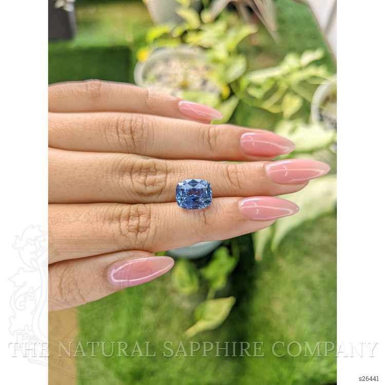 6.02 Ct. Blue Sapphire from Ceylon (Sri Lanka)