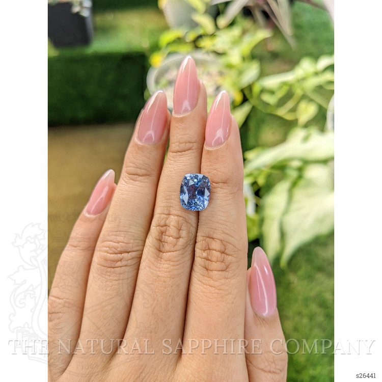 6.02 Ct. Blue Sapphire from Ceylon (Sri Lanka)