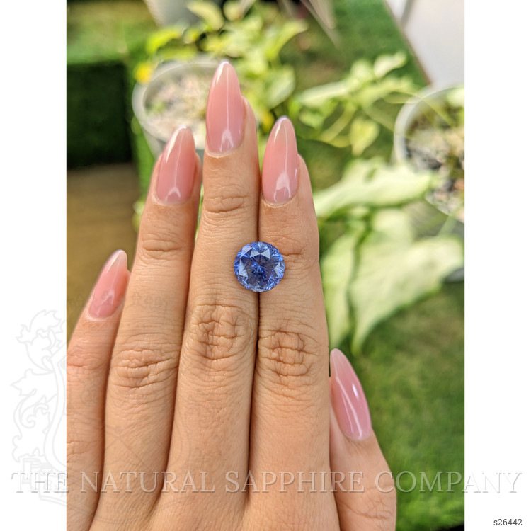 7.20 Ct. Blue Sapphire from Ceylon (Sri Lanka)