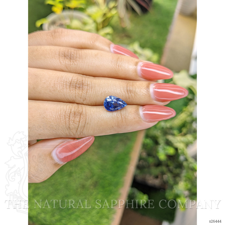 4.21 Ct. Blue Sapphire from Ceylon (Sri Lanka)