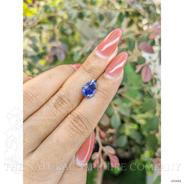 4.21 Ct. Blue Sapphire from Ceylon (Sri Lanka)