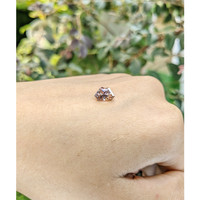 2.20 Ct. Peach Sapphire from Ceylon (Sri Lanka) Life Style