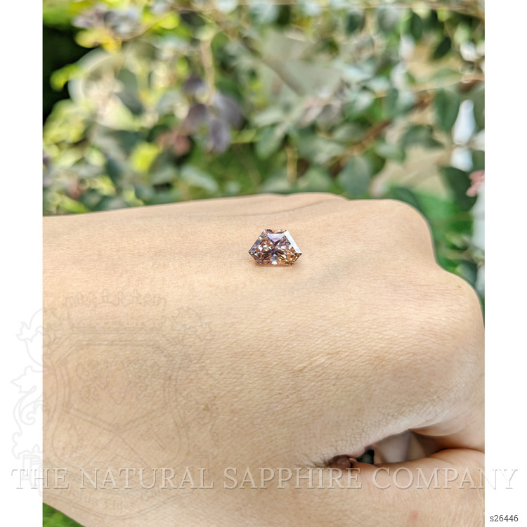 2.20 Ct. Peach Sapphire from Ceylon (Sri Lanka)