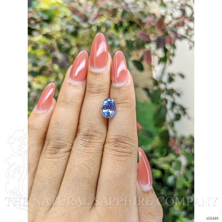 3.38 Ct. Blue Sapphire from Ceylon (Sri Lanka)