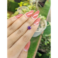 1.55 Ct. Purple Sapphire from Ceylon (Sri Lanka) Life Style