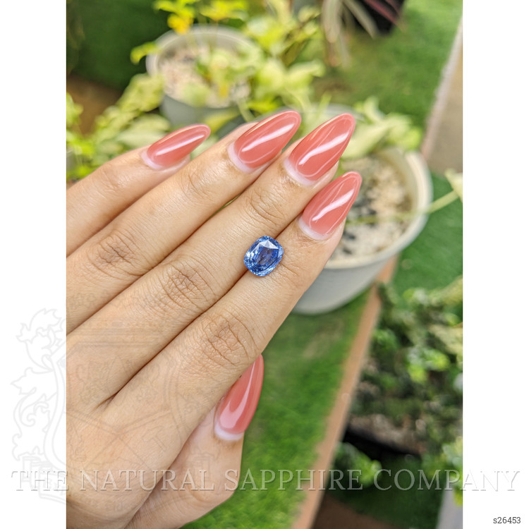 3.14 Ct. Blue Sapphire from Ceylon (Sri Lanka)