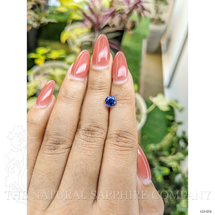 1.44 Ct. Blue Sapphire from Ceylon (Sri Lanka)