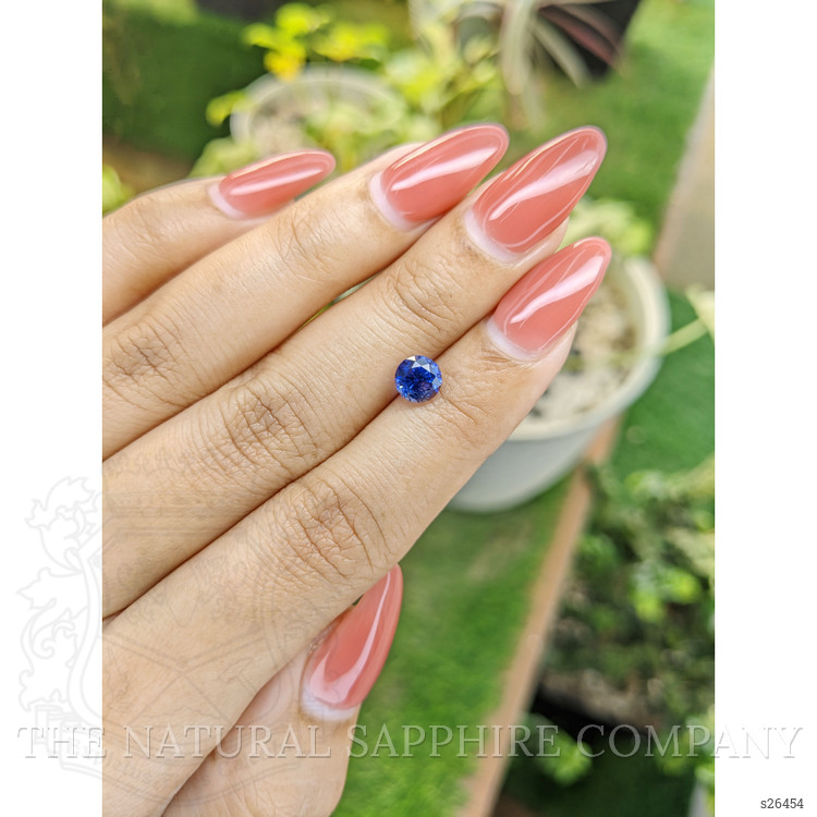 1.44 Ct. Blue Sapphire from Ceylon (Sri Lanka)