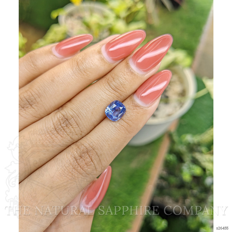 2.69 Ct. Blue Sapphire from Ceylon (Sri Lanka)