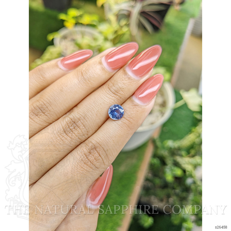1.72 Ct. Blue Sapphire from Ceylon (Sri Lanka)