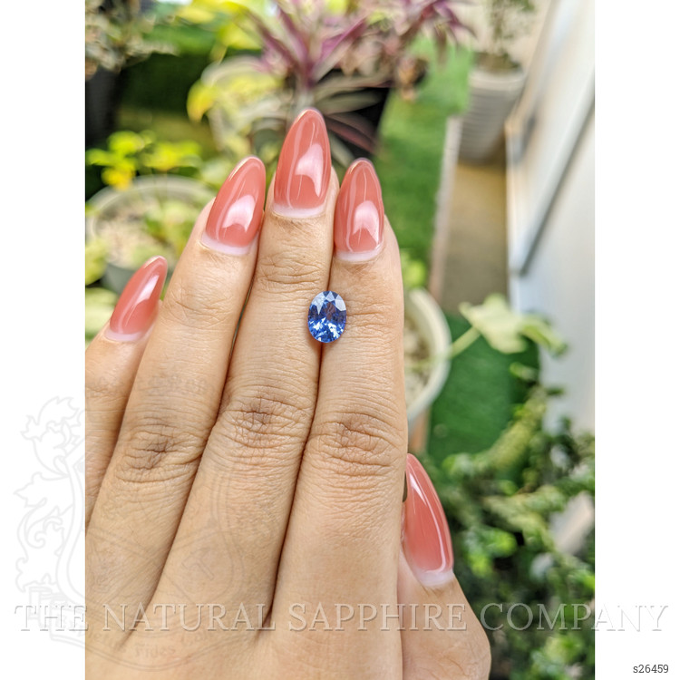 1.75 Ct. Blue Sapphire from Ceylon (Sri Lanka)