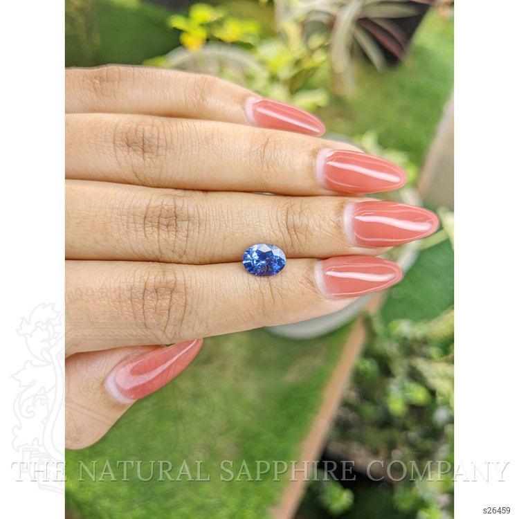 1.75 Ct. Blue Sapphire from Ceylon (Sri Lanka)