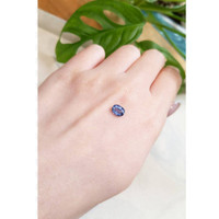 1.05 Ct. Blue Sapphire from Ceylon (Sri Lanka) Life Style