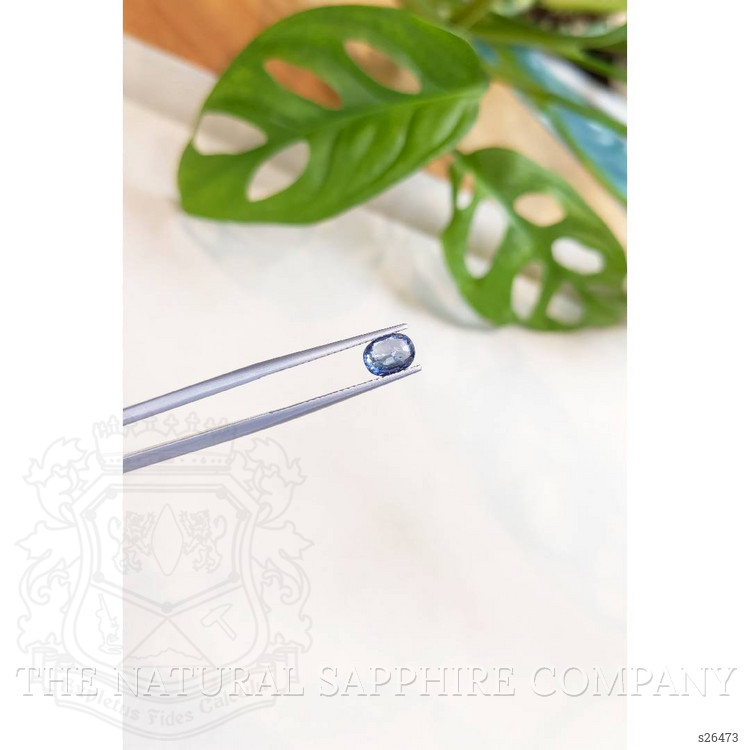 1.05 Ct. Blue Sapphire from Ceylon (Sri Lanka)