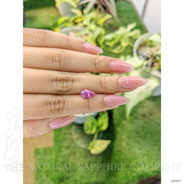 2.00 Ct. Pinkish Purple Sapphire from Ceylon (Sri Lanka)
