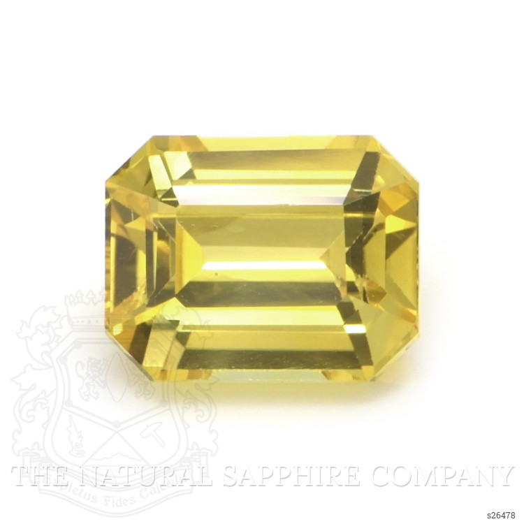 4.12 Ct. Yellow Sapphire from Ceylon (Sri Lanka)