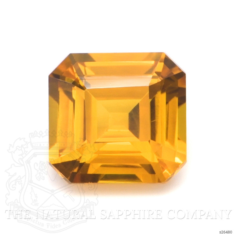 3.00 Ct. Yellowish Orange Sapphire from Ceylon (Sri Lanka)