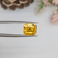 5.21 Ct. Orangish Yellow Sapphire from Ceylon (Sri Lanka) Life Style