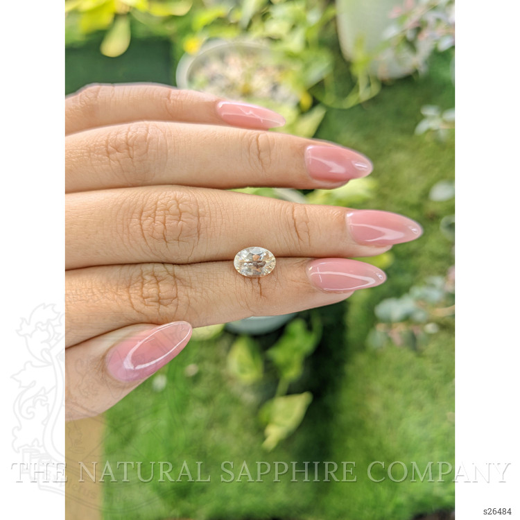 2.00 Ct. Peach Sapphire from Ceylon (Sri Lanka)